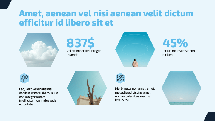 Hexaria Blue Geometric slide 6